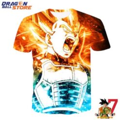 Dragon Ball Z Vegeta T Shirt Super Saiyan Vegeta