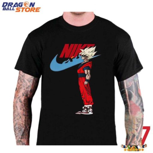 Nike Dragon Ball T Shirt Songoku Cool Style