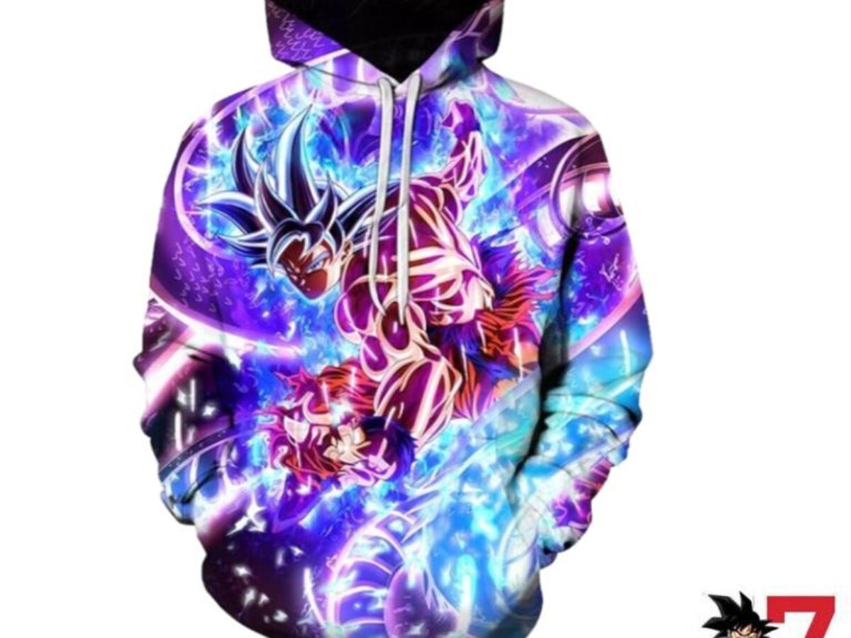 Purple Dragon Ball Z Hoodie Goku Hoodie OFFICIAL DragonBallStore.us