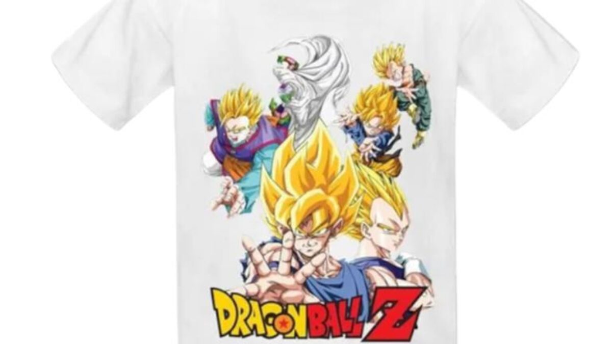 T Shirt Dragon Ball Z Garcon Super Saiyan - OFFICIAL 