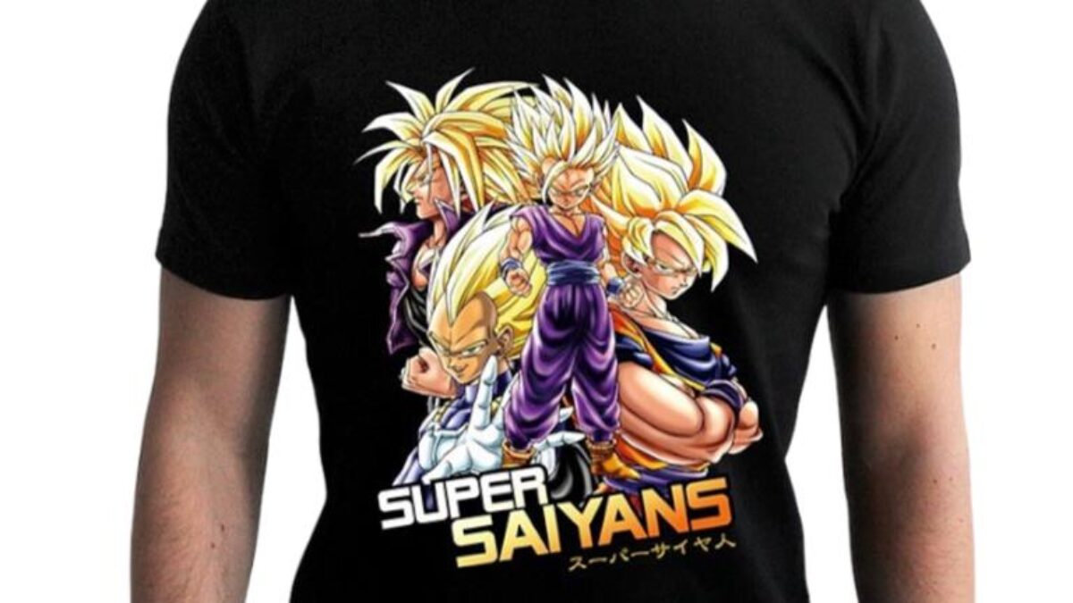 T Shirt Dragon Ball Z Homme Super Saiyan OFFICIAL