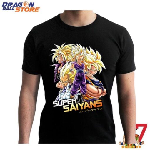 T Shirt Dragon Ball Z Homme Super Saiyan