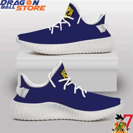 Yeezy Shoes Dragon Ball Z Majin Badge Emblem Navy Blue