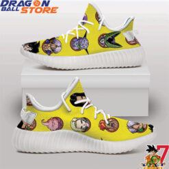 Yeezy Shoes Iconic Dragon Ball Characters Yellow