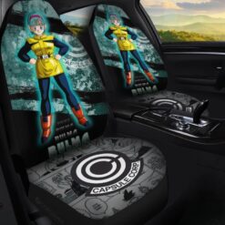 Bulma Custom Anime Dragon Ball Car Seat Covers