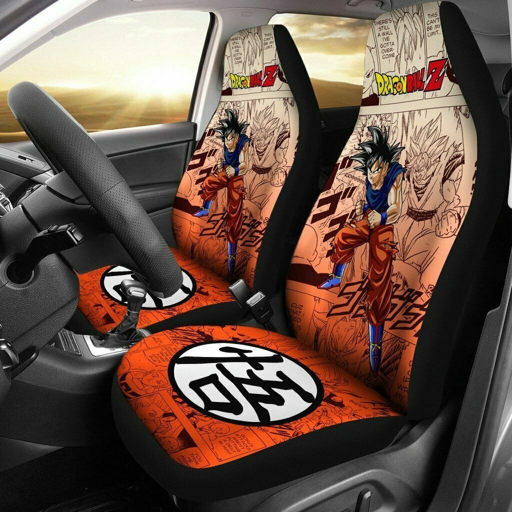 Dragon Ball Z Anime Goku Car Seat Covers