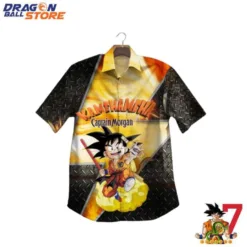 Goku Kamehameha Hawaiian Shirt