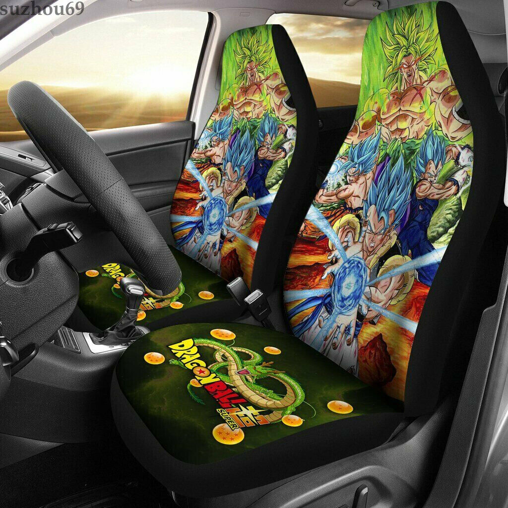 Goku Vegeta Broly Car Seat Covers