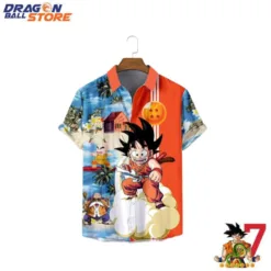 Summer Goku Beach Hawaiian Shirt